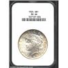 Image 1 : 1924 S$1 MS66 NGC. Lustrous, satiny white surfaces with some russet toning by the peripheries. Aside