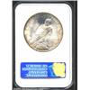 Image 2 : 1924 S$1 MS66 NGC. Lustrous, satiny white surfaces with some russet toning by the peripheries. Aside