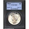 Image 1 : 1926-S S$1 MS65 PCGS. Well above average for an S-mint Peace Dollar, the surfaces exhibit at least b