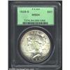 Image 1 : 1928-S S$1 MS64 PCGS. Frosty in texture with original gold and lilac peripheral shadings, this is an