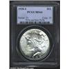 Image 1 : 1928-S S$1 MS64 PCGS. Bright-white with a near-full strike and a few light abrasions as one might ex