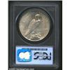 Image 2 : 1934 S$1 MS65 PCGS. Nicely struck with golden patina and light contact marks in the left obverse fie