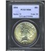 Image 1 : 1934 S$1 MS66 PCGS. Fully struck with bright, satiny mint luster over each side. The surfaces show l