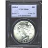1935-S S$1 MS66 PCGS. Sharply defined on the reverse with a fully struck obverse, the surfaces are b