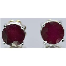 Ruby Stud Earrings