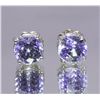 Image 1 : Amethyst Stud Earrings