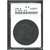 Image 1 : 1795 S$1 Flowing Hair, Three Leaves VG8 ANACS. B-5, BB-27, R.1. Evenly worn over the design elements