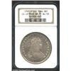 1797 S$1 10x6 Stars AU53 NGC. B-3, BB-71, R.2. Die State I. This variety has 16 stars, arranged 10 o