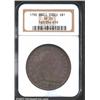 Image 1 : 1798 S$1 Small Eagle, 15 Stars VF25 NGC. B-2, BB-81. The rarer of the two 1798 Small Eagle die marri