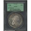 Image 1 : 1798 S$1 Large Eagle AU53 PCGS. B-9, BB-121, R.5. The 1798 B-9, BB-121 Dollar is another rare and un