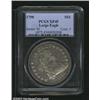 Image 1 : 1798 S$1 Large Eagle XF45 PCGS. B-9, BB-121, R.4. Attractive, untoned steel-gray surfaces, with trac