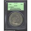Image 1 : 1798 S$1 Large Eagle AU53 PCGS. B-11, BB-111. High R-3. This variety is considered a high R.3, and i