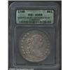 Image 1 : 1795 S$1 Draped Bust AU55 ICG. B-15, BB-52, R.2. The Draped Bust was well centered on this obverse d