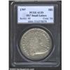 1797 S$1 9x7 Stars, Small Letters AU53 PCGS. B-2, BB-72. R-4. In our January FUN sale we offered an.