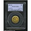 Image 1 : 1852-D $5 AU58 PCGS. The 1852-D has the second largest mintage among Dahlonega Fives with 91,584 pie