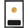 Image 2 : 1873 G$1 Closed 3--Cleaned--ANACS. Unc Details, Net AU50. Light orange-gold color. Sharply struck ex