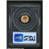 Image 2 : 1887 G$1 MS66 PCGS. A sharply struck and flashy Gem with immaculate surfaces. Only 5,000 business st