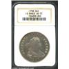 Image 1 : 1798 S$1 Large Eagle AU53 NGC. B-20, BB-102, R.5. This die variety is a favorite of this cataloger,.