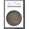Image 1 : 1798 S$1 Large Eagle VF35 ANACS. B-25, BB-123, R-4. This is a difficult variety to find, much more c