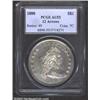 1800 S$1 12 Arrows AU53 PCGS. B-17, BB-196, R.1. This is the most common early Dollar variety for 18