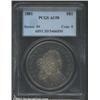 Image 1 : 1801 S$1 AU50 PCGS. B-2, BB-212, R.3. Die State II. This is the second use of this obverse die which