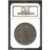 1802/1 S$1 Wide Date XF45 NGC. B-2, BB-233, R.4. Even though this piece only grades XF45 NGC, it may