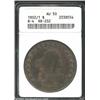 1802/1 S$1 Narrow Date AU50 ANACS. B-4, BB-232, R.4. Bolender called this his "Close Date" variety..