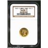 Image 1 : 1843-O $2 1/2 Small Date MS61 NGC. Only lightly abraded for the grade, and the luster is bright and.