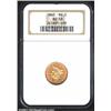Image 1 : 1862 $2 1/2 AU58 NGC. Sharply struck with extensive luster and fields that are only lightly abraded.
