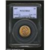 Image 1 : 1907 $5 MS63 PCGS. Nicely struck and lustrous with impressive preservation. The penultimate Liberty.