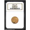 Image 1 : 1908-D $5 MS63 NGC. An orange-gold specimen with clean surfaces and a good strike. A faint die crack