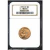 Image 1 : 1910-D $5 MS64 NGC. Unlike the 1910-D Eagle, the Half Eagle is a scarce and overlooked issue. Only 1