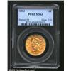 1893 $10 MS63 PCGS. Elusive any finer, this is an attractive example of this desirable P-mint Eagle.