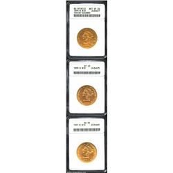 1894-O $10--Tooled, Cleaned--ANACS, AU Details, Net VF20, the fields and cheek are incredibly tooled
