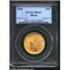 1908 $10 Motto MS63 PCGS. Satiny luster with a rich, red-gold color. We note only one milling mark n