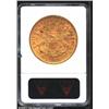 Image 2 : 1875-S $20 MS60 ANACS. A well struck representative with rich luster and moderately abraded fields..