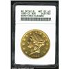 Image 1 : 1883-CC $20--Scratched, Cleaned--ANACS. AU Details, Net XF40. The luster is abundant, but the fields