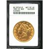 Image 1 : 1884-CC $20--Cleaned--ANACS. AU Details, Net XF45. A sharply detailed representative that has abunda