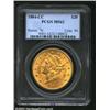 Image 1 : 1884-CC $20 MS62 PCGS. Produced in limited numbers (81,139 pieces), the 1884-CC is still the most pl