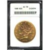 Image 1 : 1888 $20 AU58 ANACS. A flashy and well struck example that is attractive despite scattered insignifi