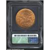 Image 2 : 1888 $20 MS62 ICG. The fields have yellow-green color, while pinkish patina hides within the devices