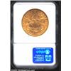 Image 2 : 1889-CC $20 MS60 NGC. Even in Mint State, the 1889-CC is a relatively available issue with an estima