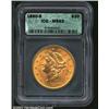 Image 1 : 1890-S $20 MS63 ICG. Although the 1890-S is not a rare issue in lower Mint State grades, the few col