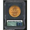 Image 2 : 1890-S $20 MS63 ICG. Although the 1890-S is not a rare issue in lower Mint State grades, the few col