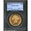Image 1 : 1892-CC $20 AU58 PCGS. A well struck coin with mildly prooflike fields that retain nearly all of the