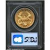 Image 2 : 1892-CC $20 AU58 PCGS. A well struck coin with mildly prooflike fields that retain nearly all of the