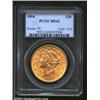 Image 1 : 1894 $20 MS62 PCGS. Golden, subtle lustrous surfaces. Typical marks and eye appeal for the grade, in