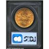 Image 2 : 1895-S $20 MS62 PCGS. A flashy and well struck representative with a pleasing reverse and a mildly d