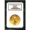 Image 1 : 1907 $20 High Relief PR64 NGC. Previously offered in our 2002 Central States Bullet Auction, where i