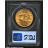 Image 2 : 1908 $20 No Motto MS64 PCGS. Lustrous and sharply struck with a couple of obvious abrasions on each.